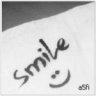 :) smile